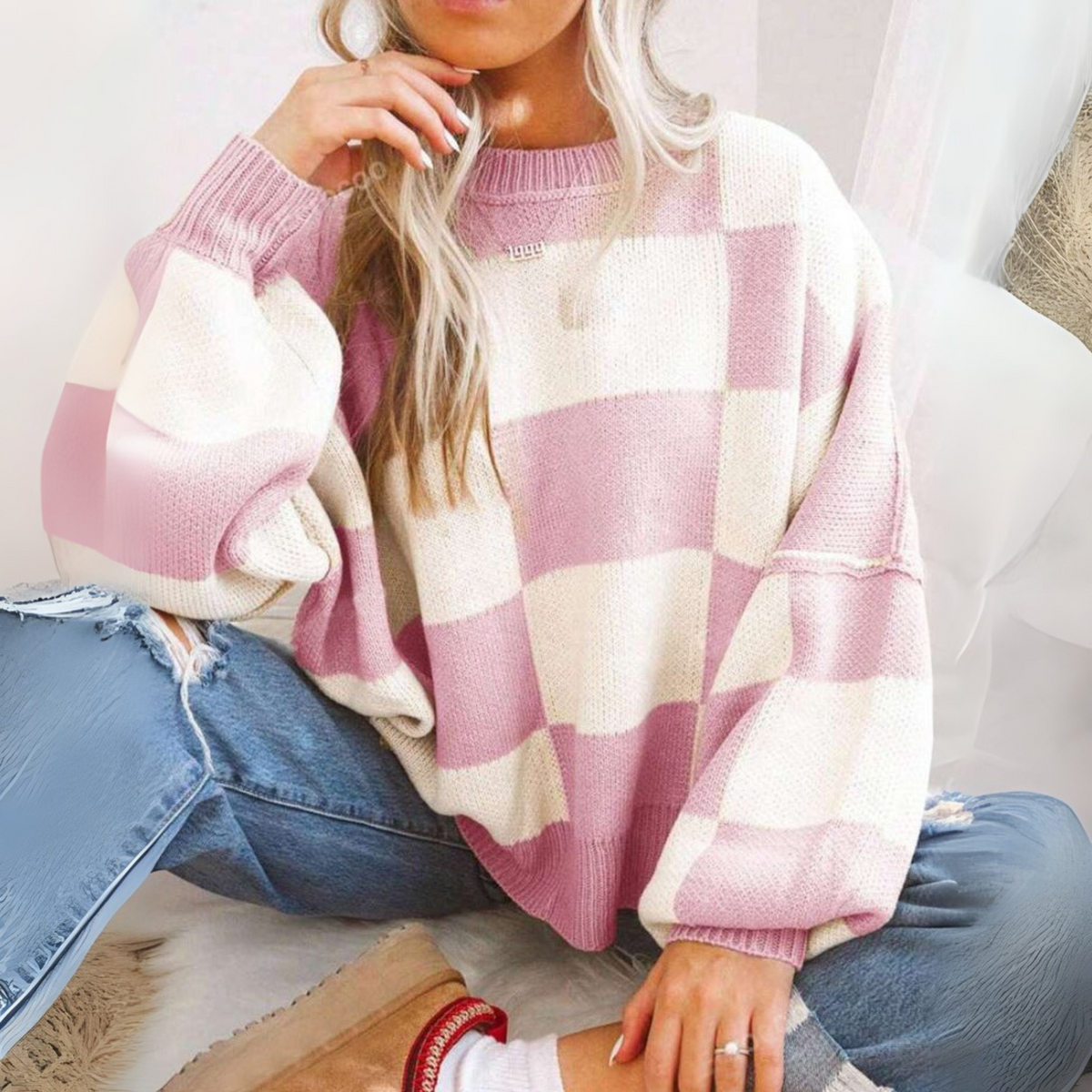 PINEDA™ - Casual Long Sleeve Loose-Fit Sweater