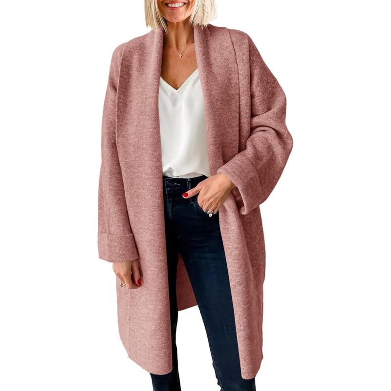 OLIVIENE™ - Comfy Chunky Open Front Oversized Long Cardigan