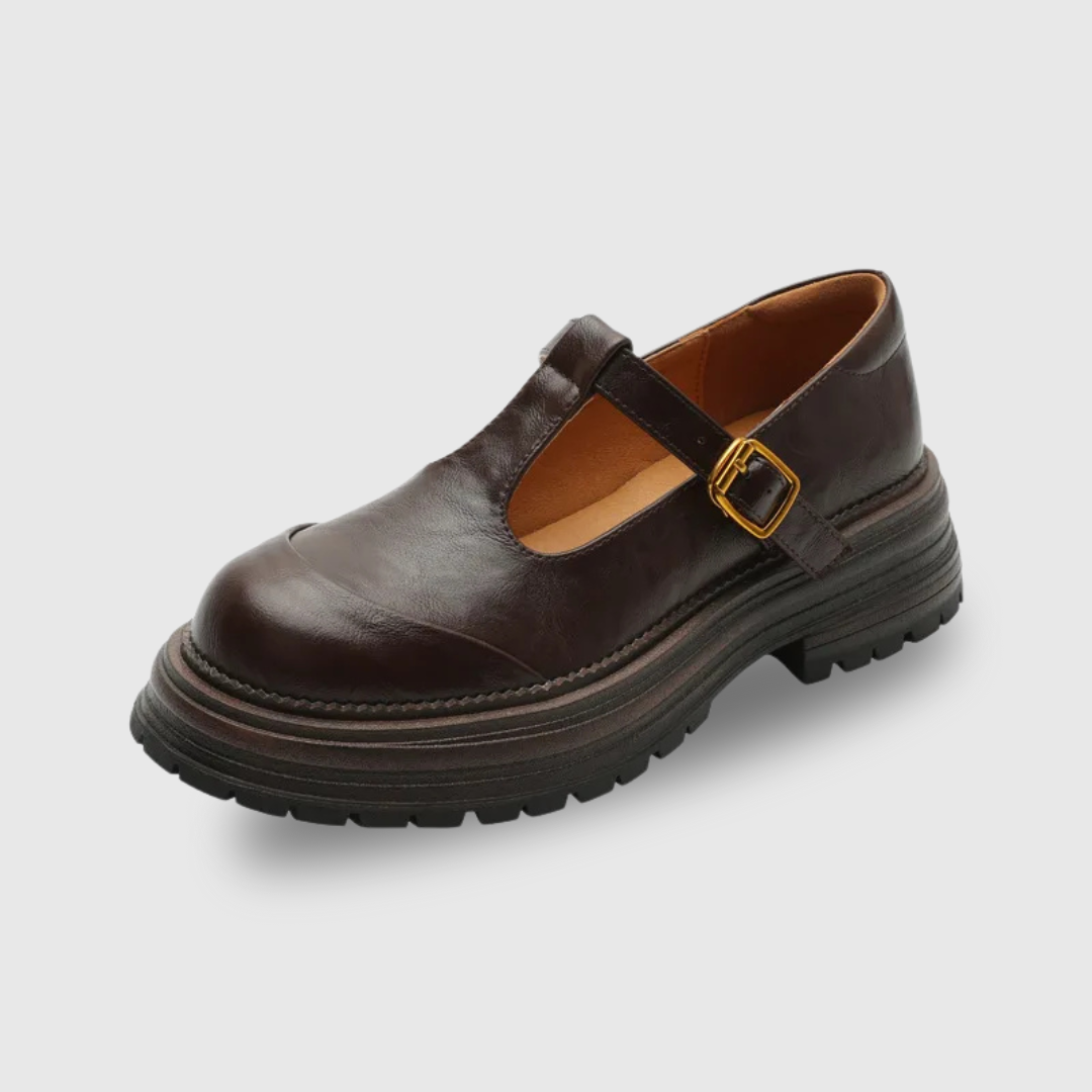 Betty | Leather Orthopedic T-Bar Mary Janes