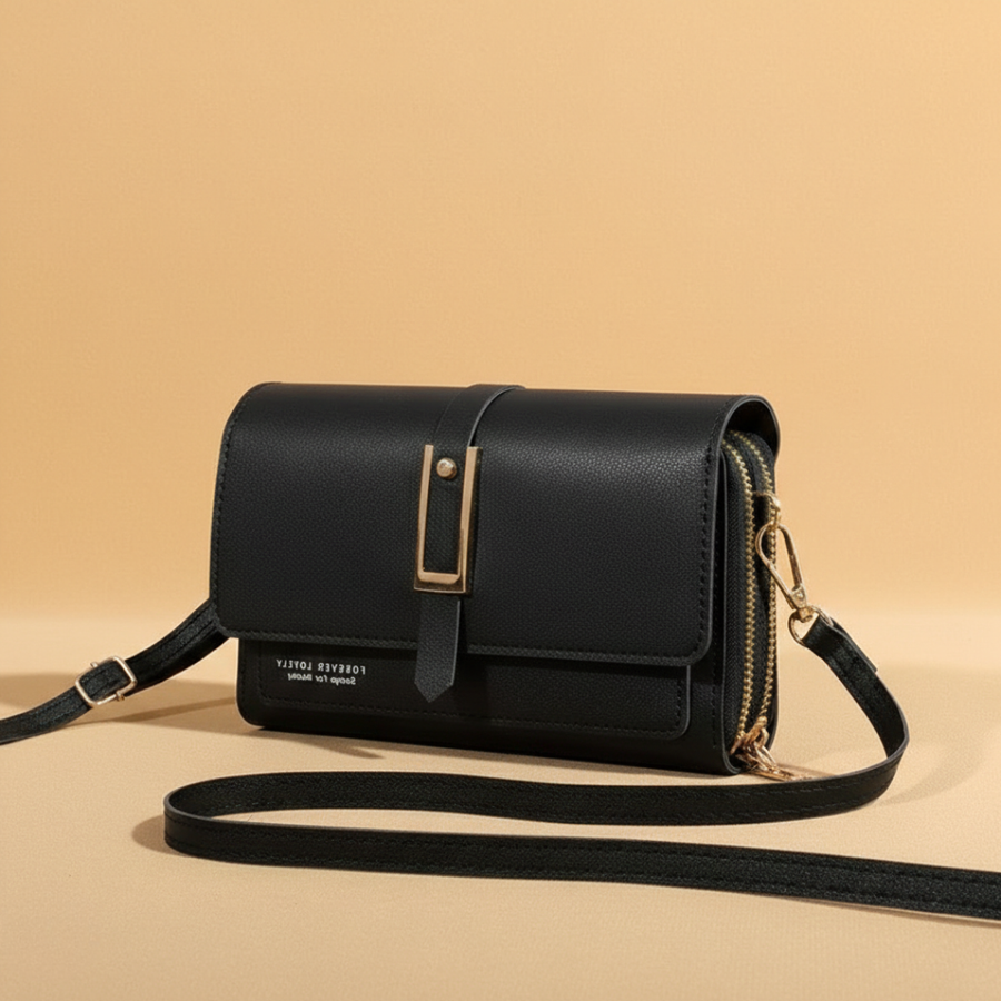 Chic Women's Crossbody Bag - Stylish Mobile Phone and Card Holder