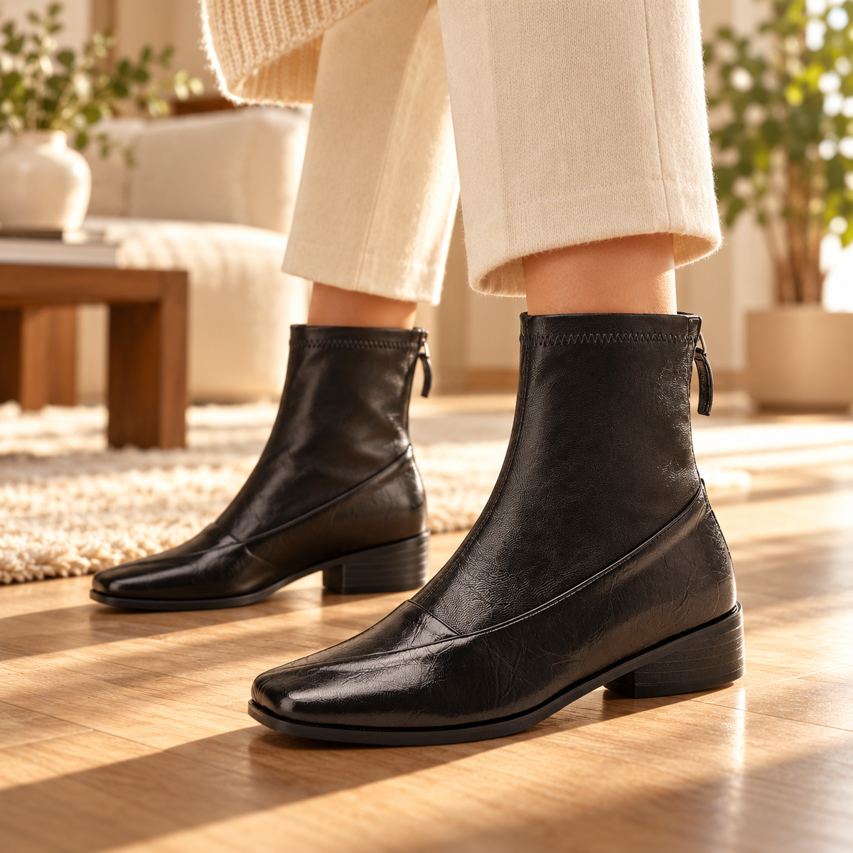 Belle | Vintage Leather Boots