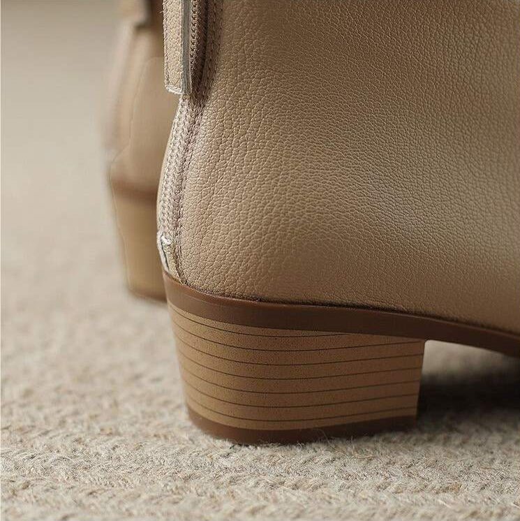 Adeline | Leather Orthopedic Ankle Boots