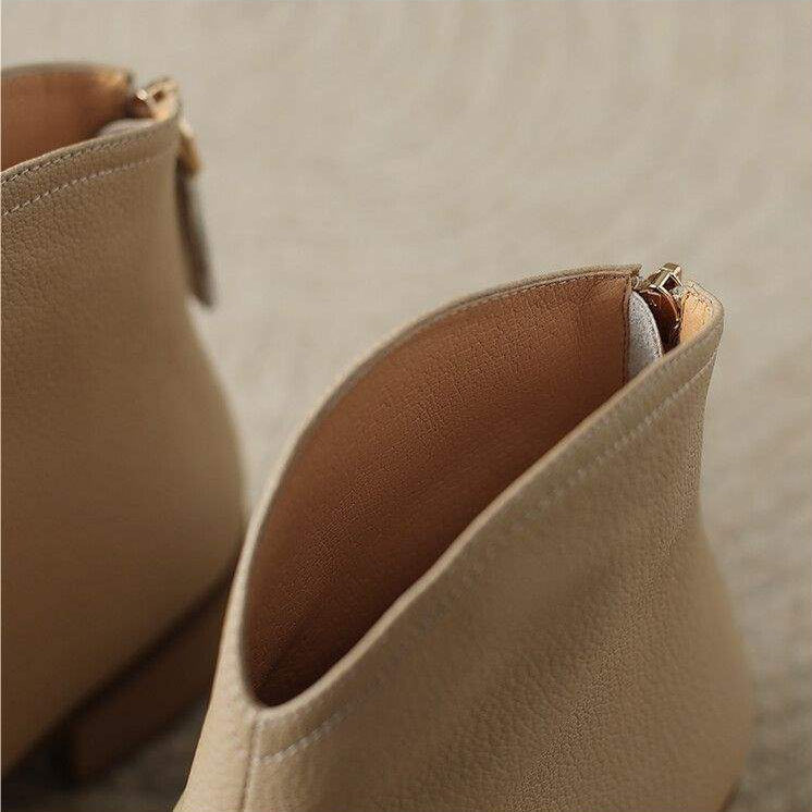 Adeline | Leather Orthopedic Ankle Boots