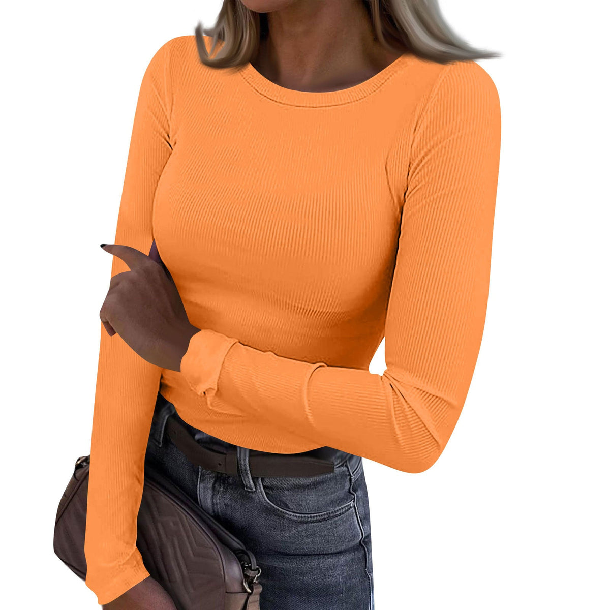 RESLEY™ - Casual Summer Crewneck Rib Fit Top