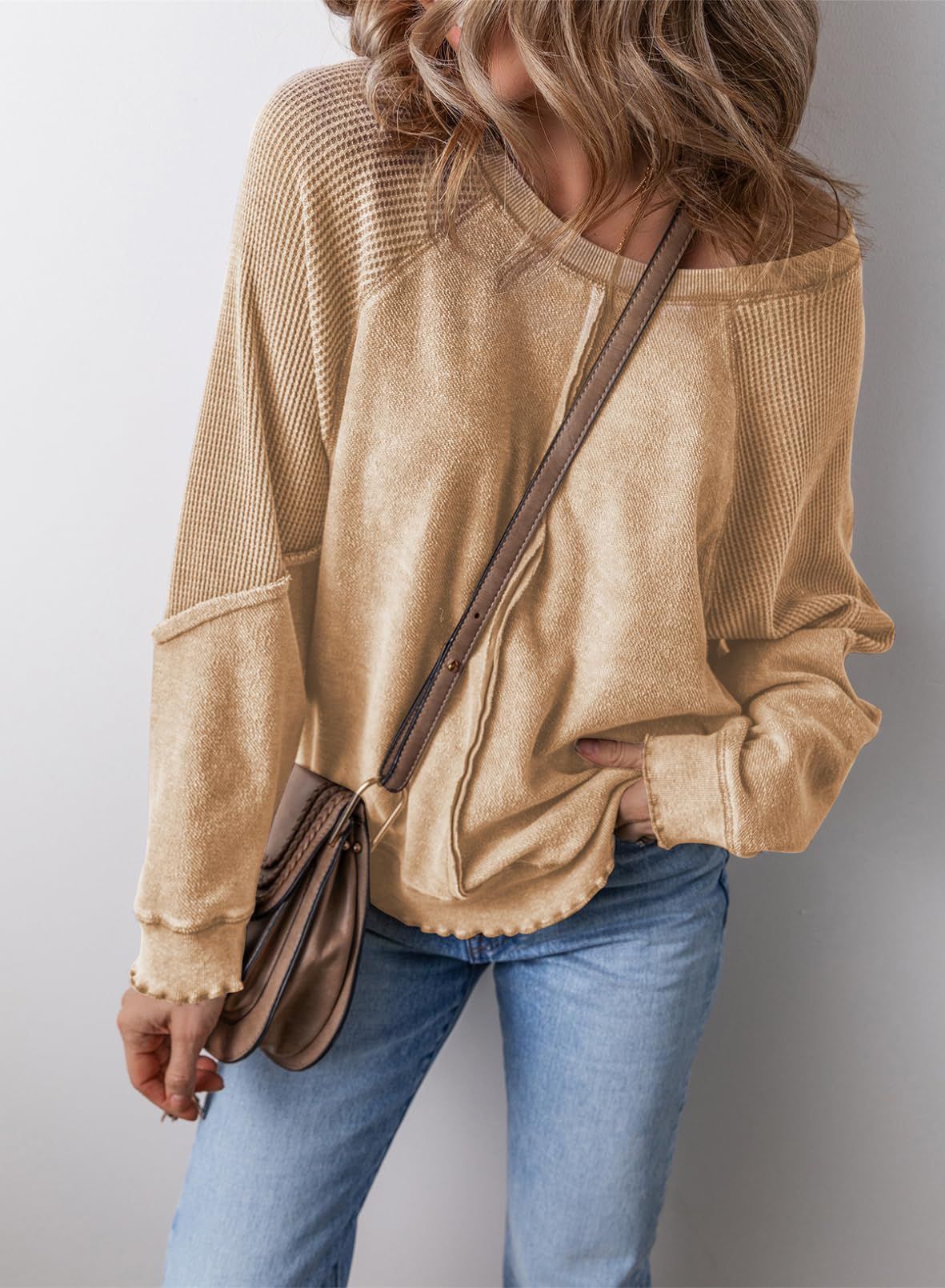 PRECIOUS™ - Casual Crew Neck Long Sleeve Sweatshirt