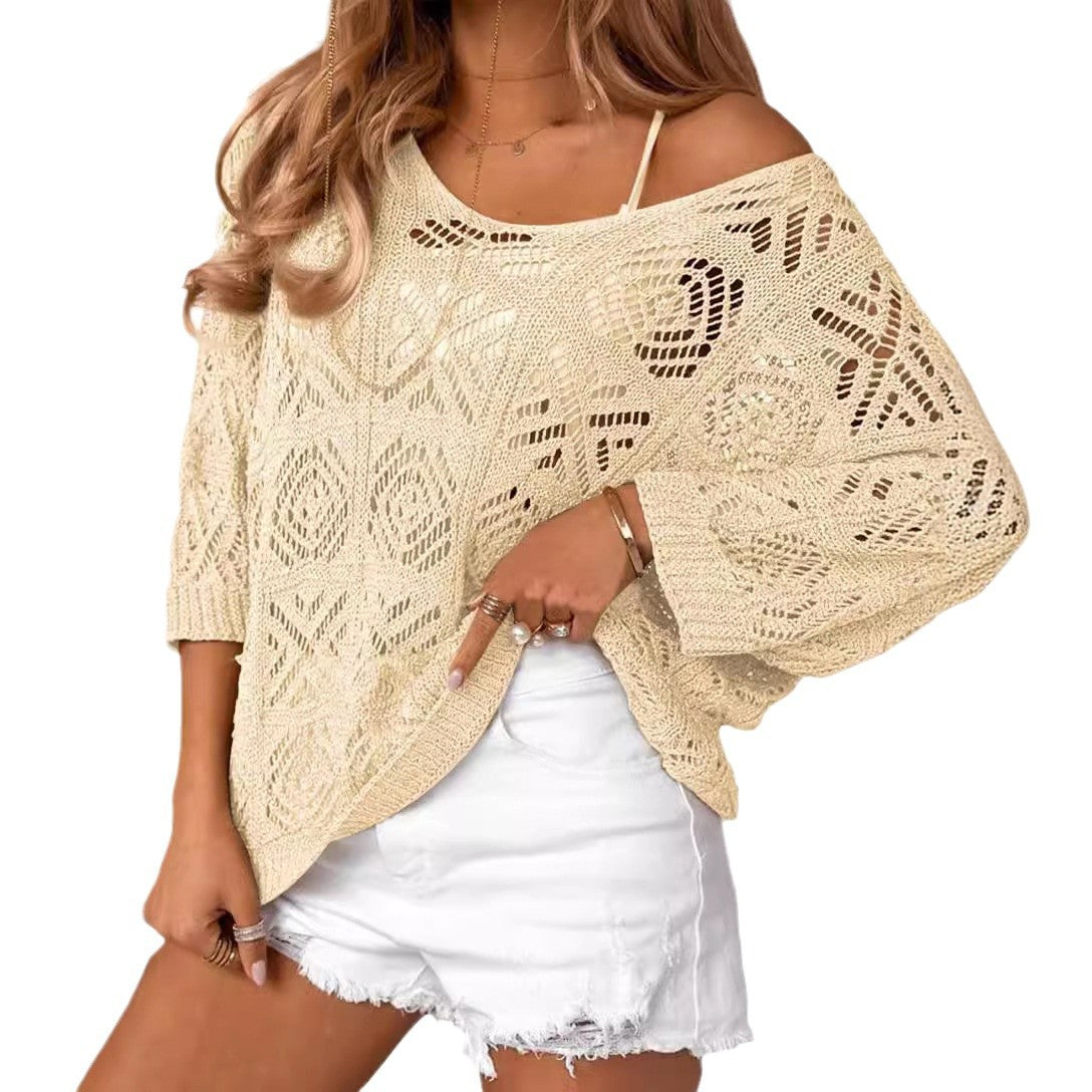 ELISIAT™ – Casual Lightweight Shoulder Summer Pullover