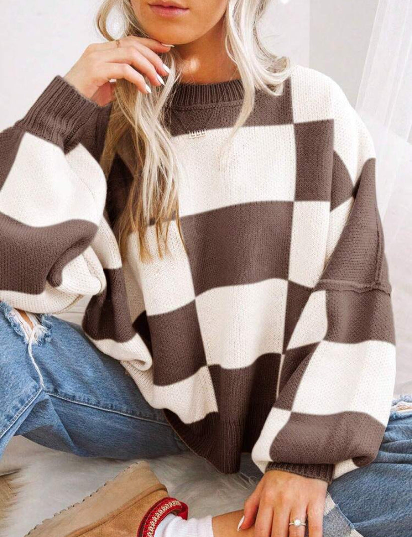 PILDA™ - Casual Long Sleeve Loose-Fit Sweater