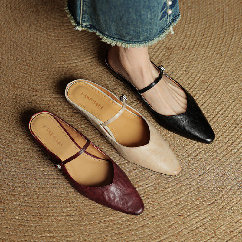 Orella | Genuine Leather Mules