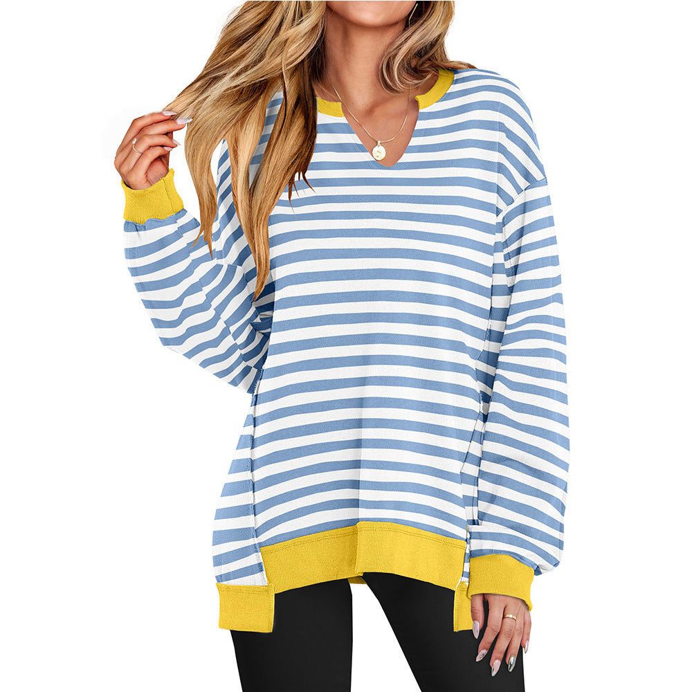 FORTUNATA™ – Casual Lightweight Oversized Long-Sleeve Top