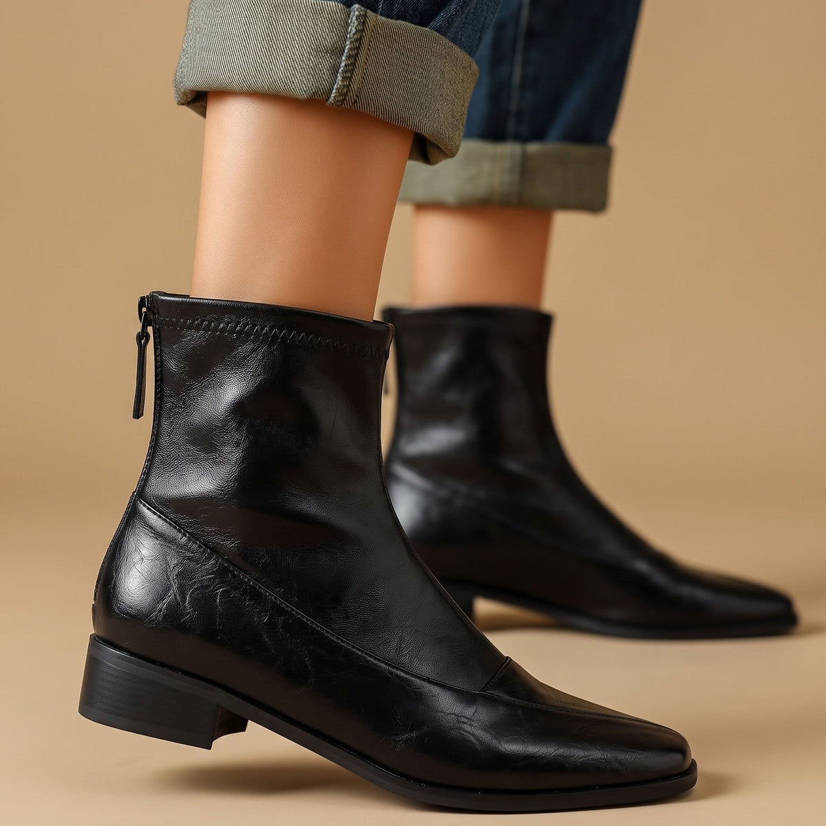 Belle | Vintage Leather Boots
