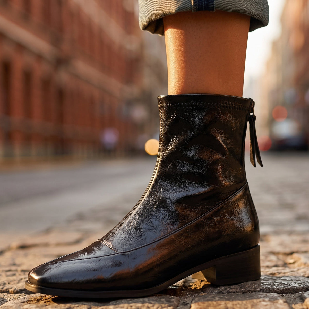 Belle | Vintage Leather Boots