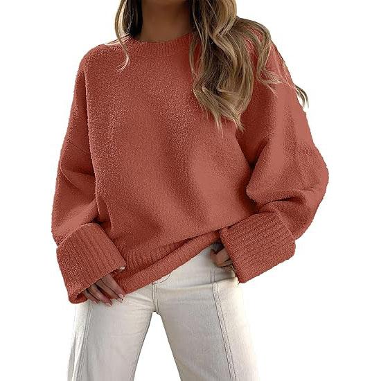 STELLA™ - Long Sleeve Crewneck Pullover Sweater for Everyday Warmth
