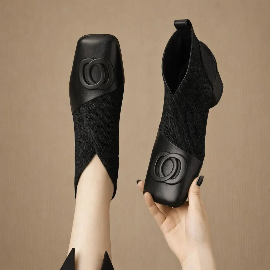 Olivia Orthopedic Leather Boots